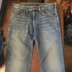 Men's Silver Zac Jeans 33x34